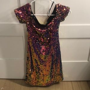 Sequin dress worn to the walking dead premier